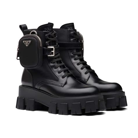 prada crackle boots|prada boots for women.